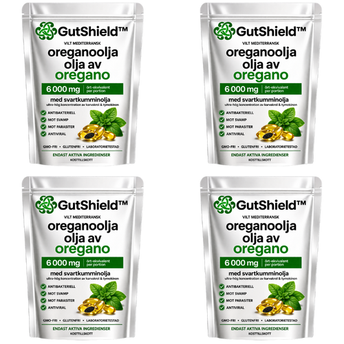 GutShield™ Antiparasitära mjukgelkapslar